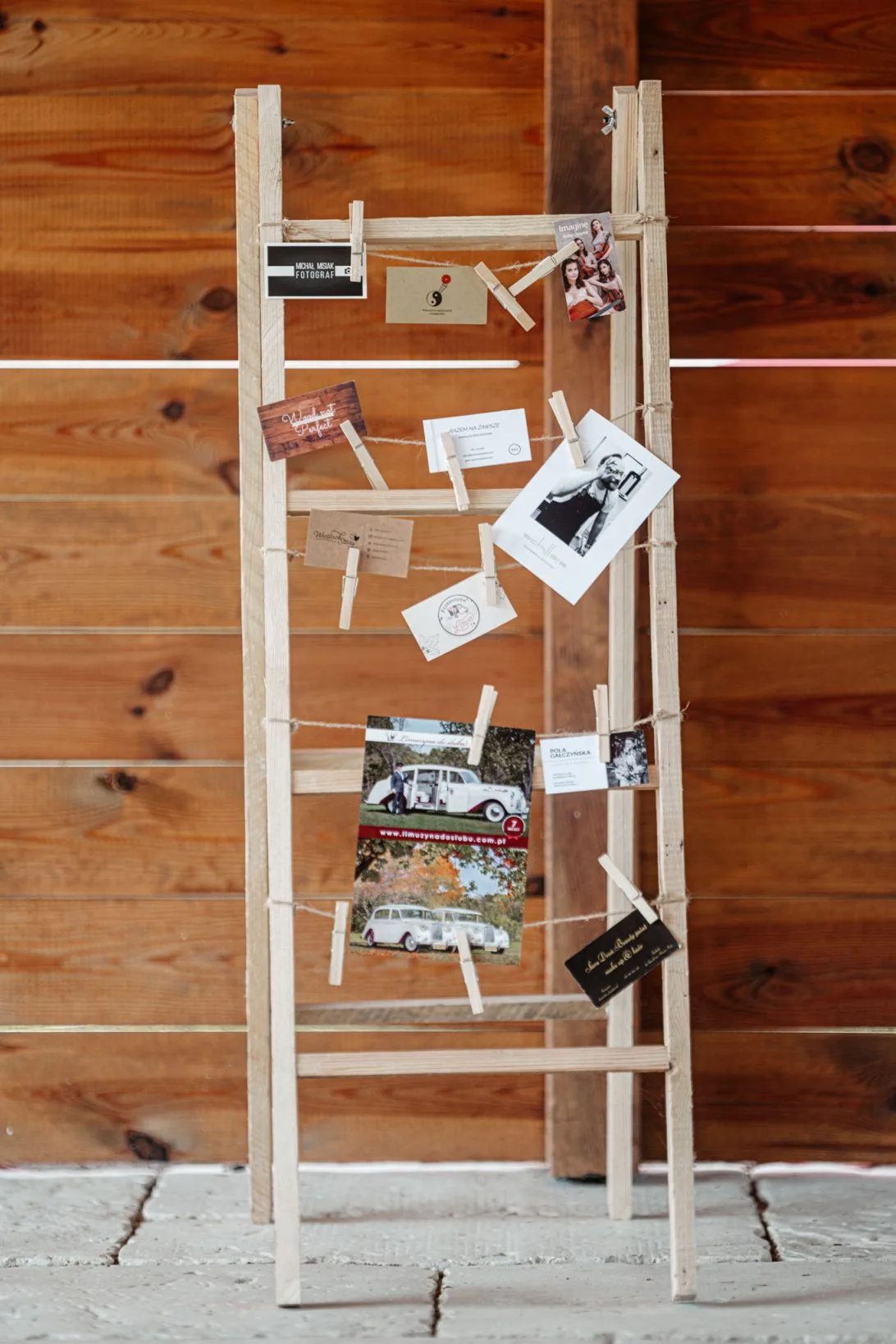 rustykalna drabinka