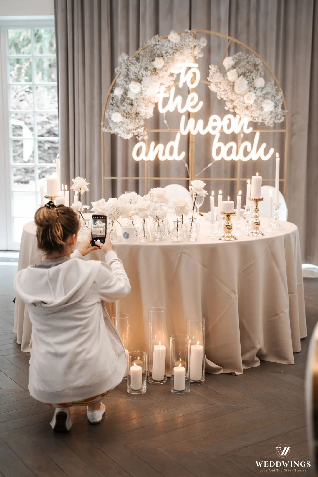 ścianka bramka okno