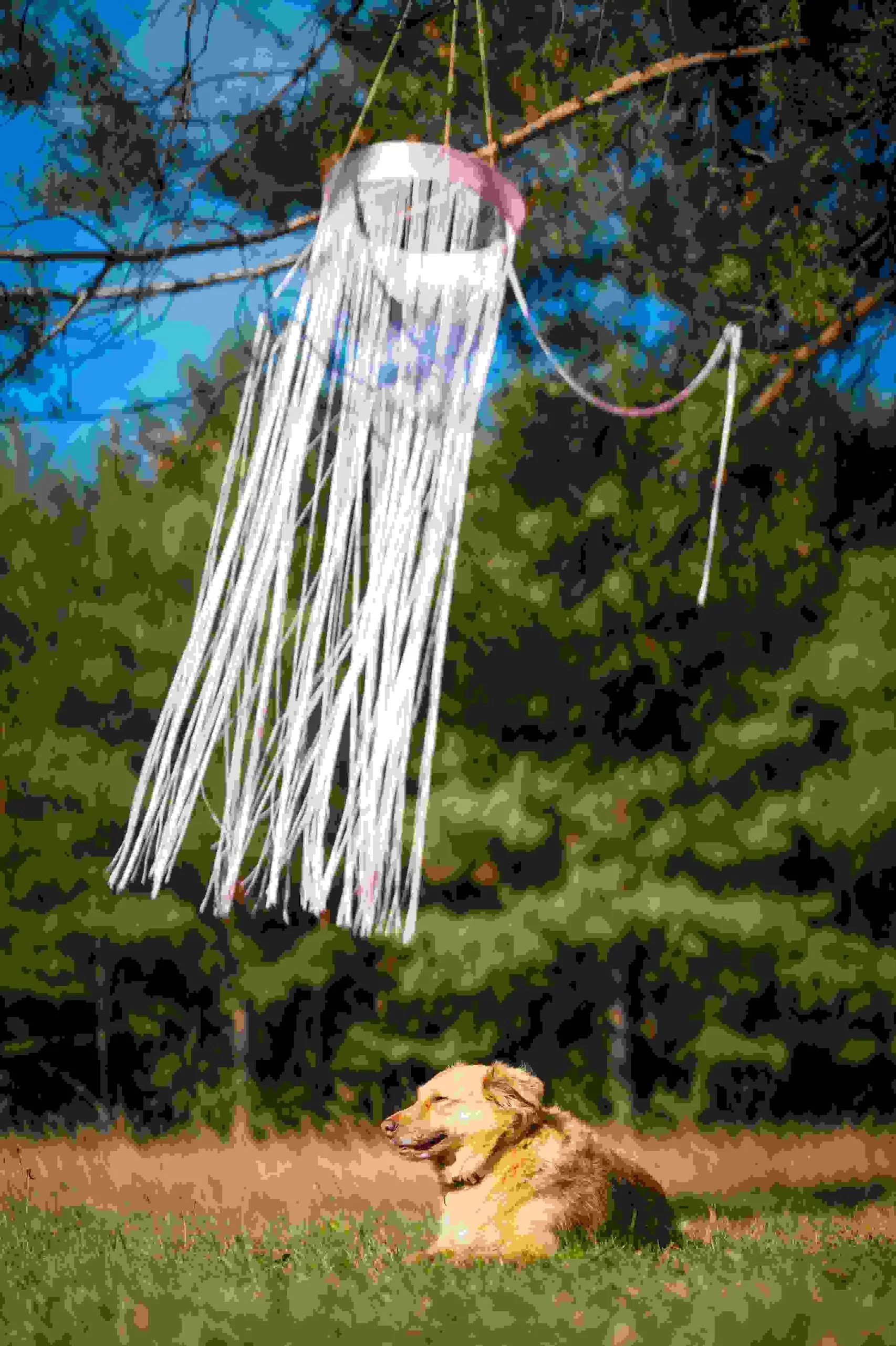 dekoracje ze sznurków