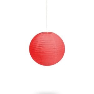 lampion papierowy czerwony